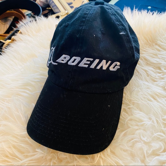 boeing Other - Boeing jet airplanes black hat cap adjustable new